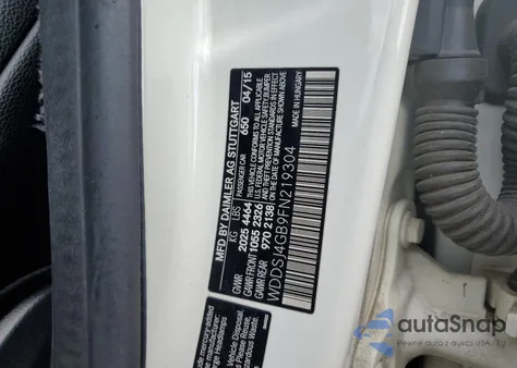 2015 Mercedes-Benz Cla 250 4Matic из США, поврежденный, VIN WDDSJ4GB9FN219304